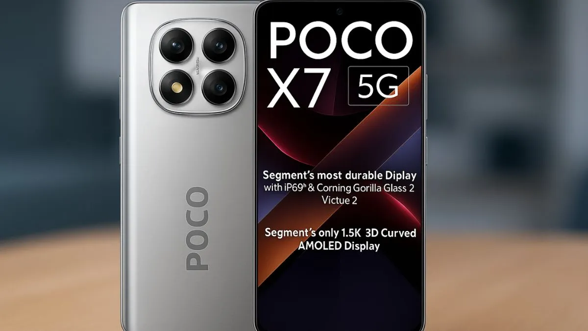 Poco X7 AMOLED display with HDR10 and Dolby Vision