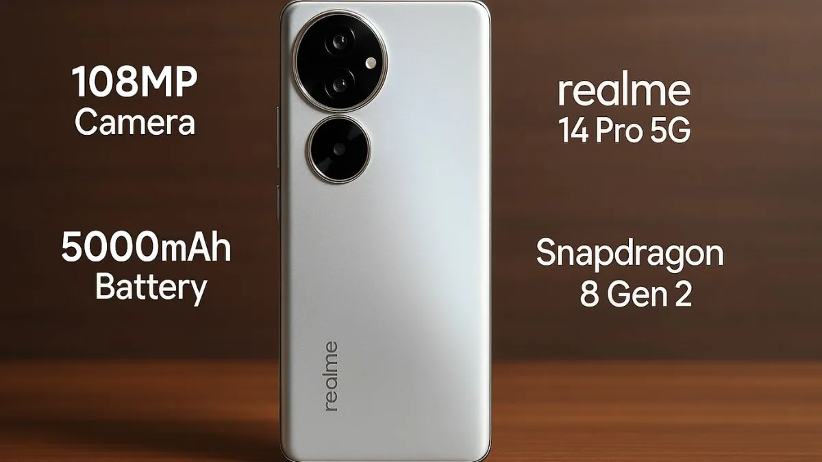 Realme 14 Pro 5G Sony IMX882 50MP camera