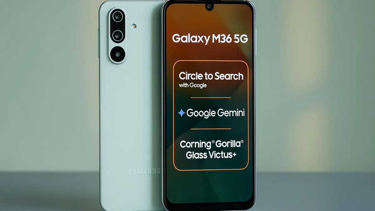 Samsung Galaxy M35 5G design and color options