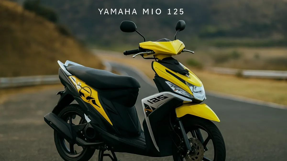 Yamaha Mio 125 digital instrument cluster and speedometer