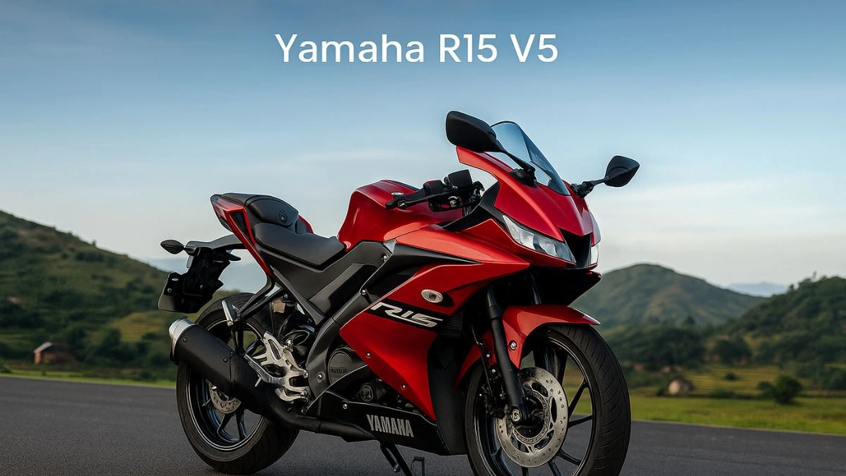 Yamaha R15 v5 155cc engine and Delta Box frame