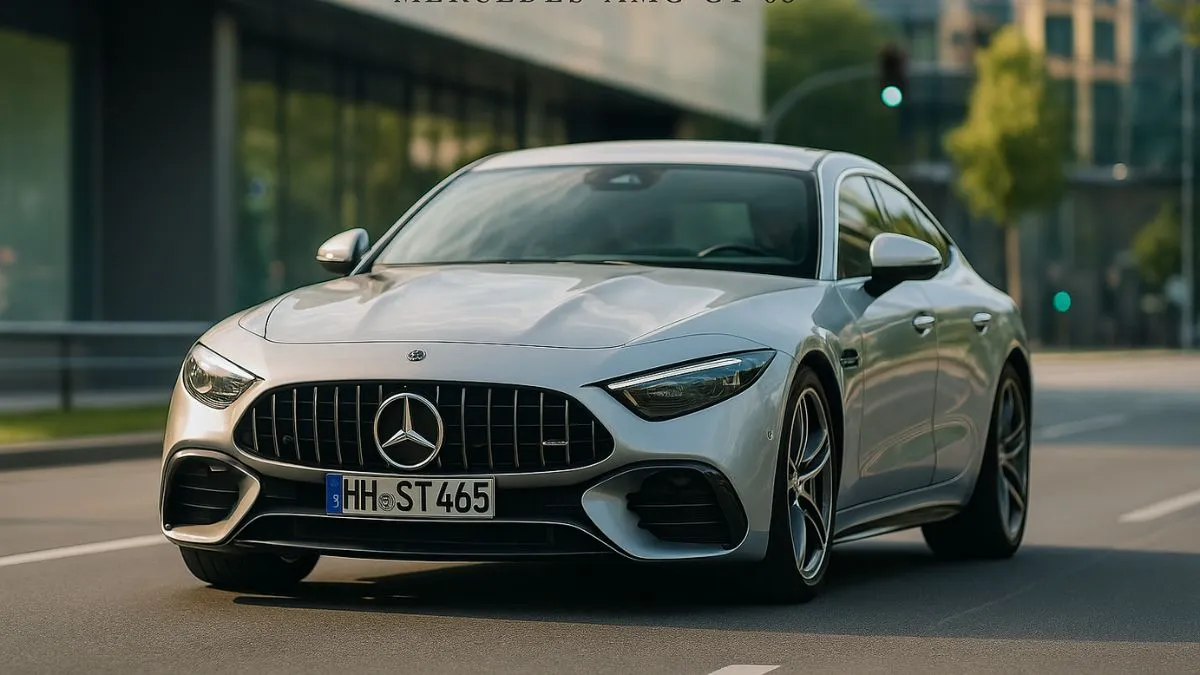 Mercedes-AMG GT 63 front LED headlamps with active air flaps