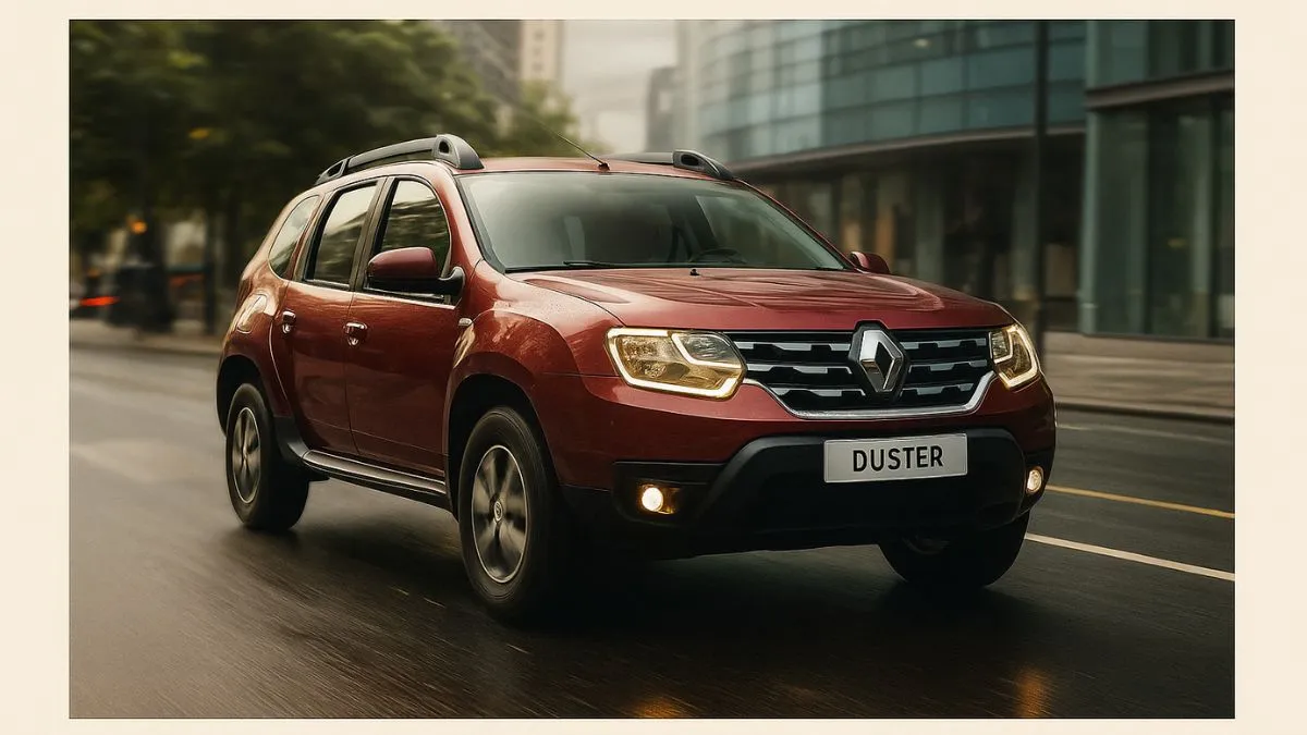 Renault Duster 2025 rugged exterior design with Y-shaped LED DRLs