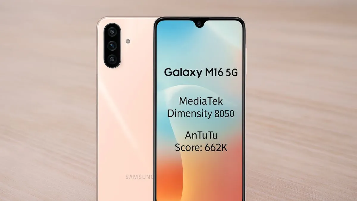 Samsung Galaxy M16 5G with Super AMOLED display and triple camera