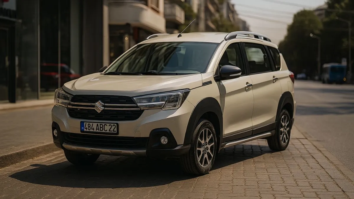 Maruti Suzuki XL7 2025 SUV-styled 7-seater front view