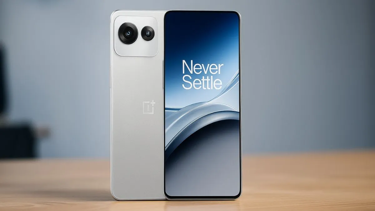 OnePlus Nord 4 front and back view