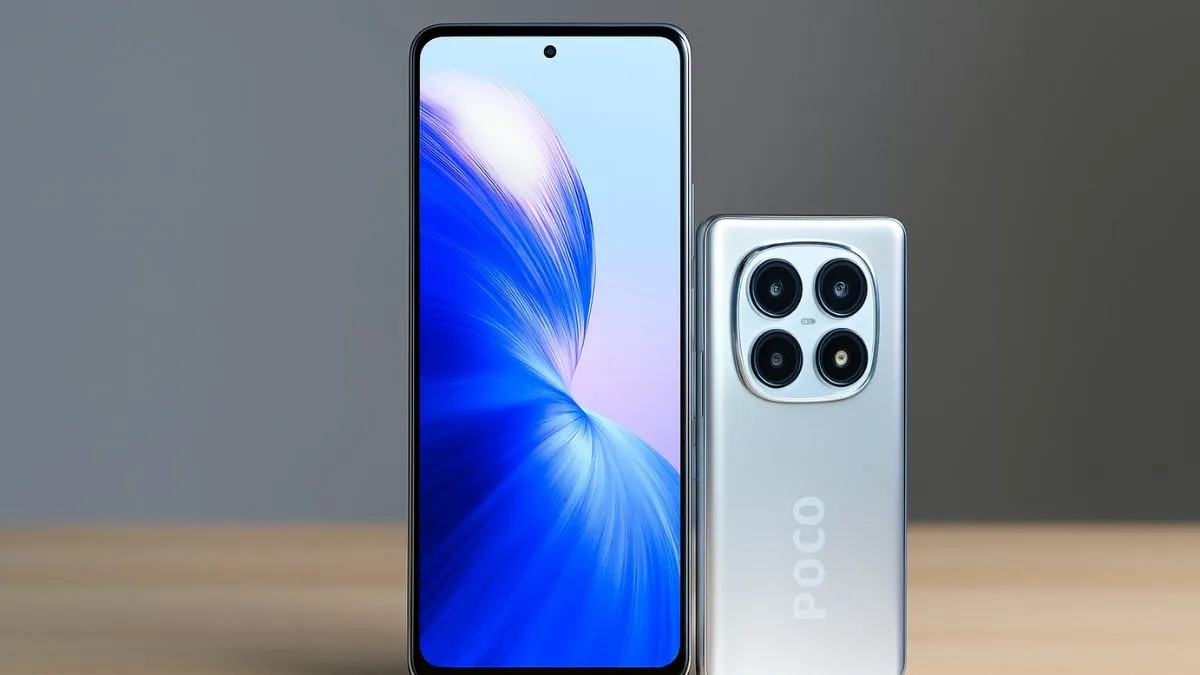 POCO X8 Ultra 5G front display showcasing vibrant 2K AMOLED visuals