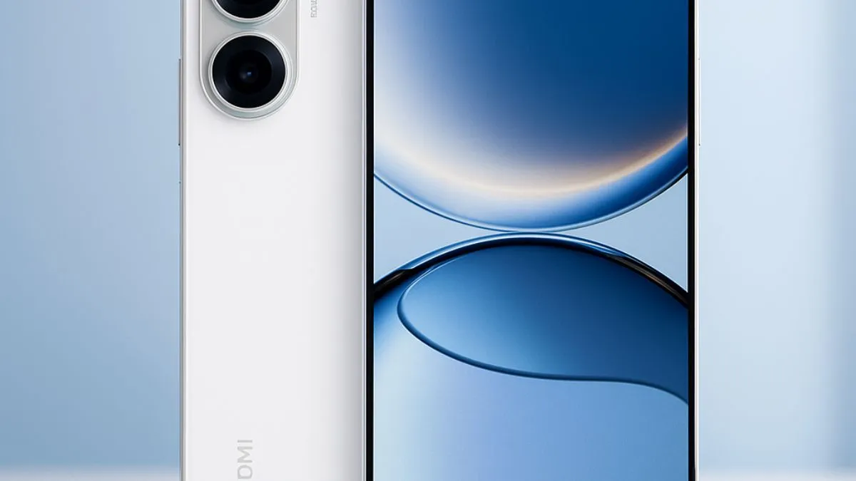 Redmi Turbo 4 Pro 5G front and back design with AMOLED display