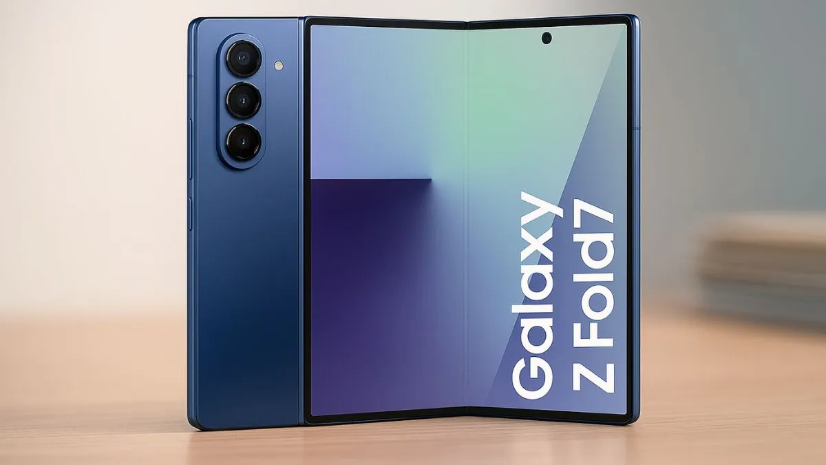 Samsung Galaxy Z Fold 7 slim design